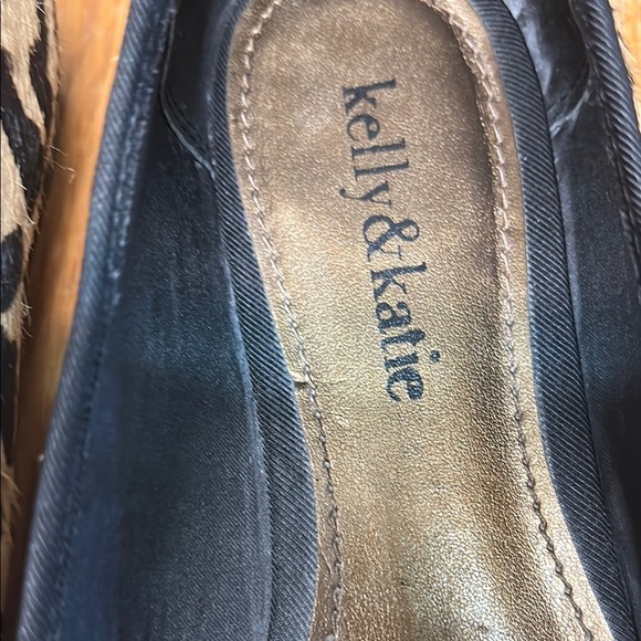 Kelly & Katie Leopard Print Loafers - Picture 2 of 4